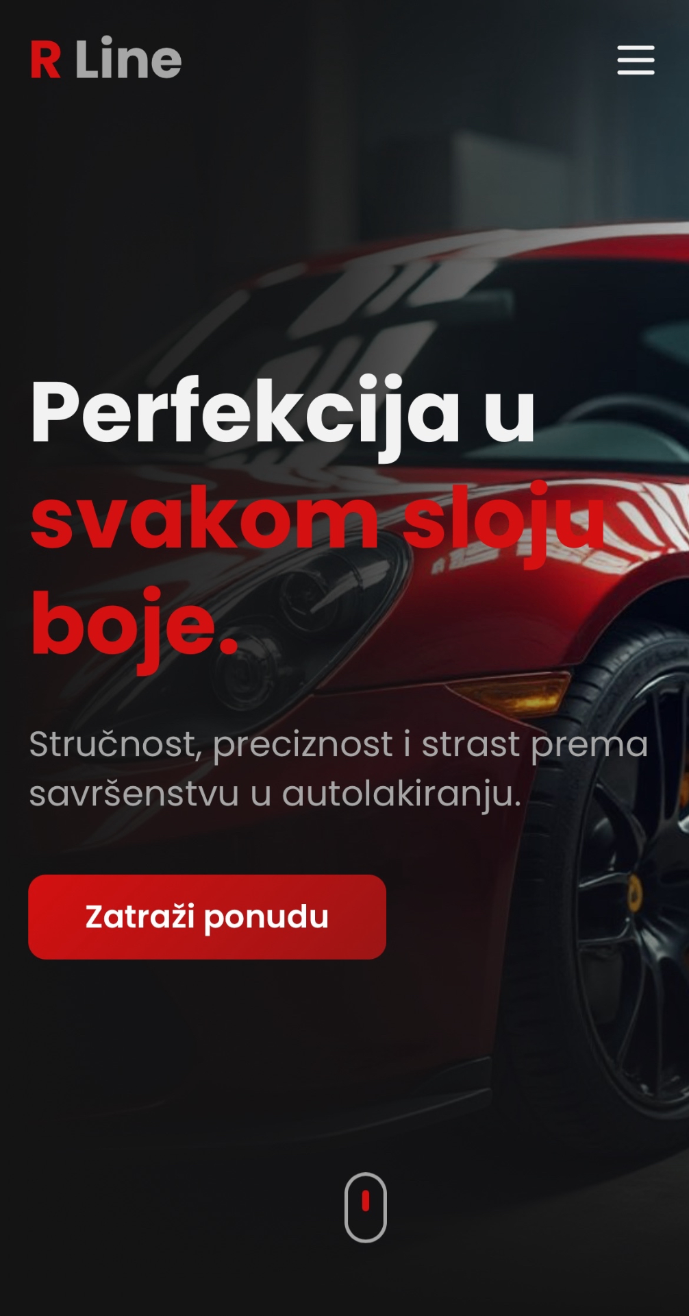 R Line Autolakiranje